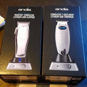 Andis Master cordless Clippers and trimmer